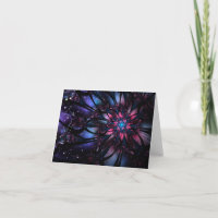 Resumen del diseño de flor fractal.