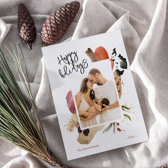 Tarjeta Festiva Resumen Navidades Feliz Personalizado de vacacione (Subido por el creador)