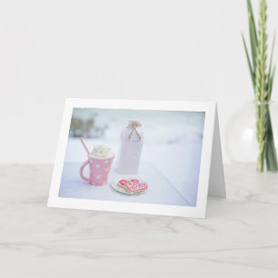 Tarjeta Festiva Retos rosas San Valentín