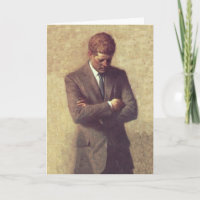 Retrato del funcionario de presidente John F.