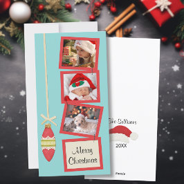 Tarjeta Festiva Retro Vibe 3 Fotos