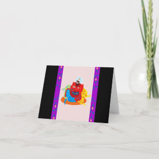 Tarjeta Festiva Rey árabe