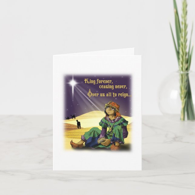 Tarjeta Festiva Rey Forever (Anverso)