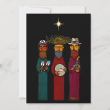 Reyes Magos puertorriqueños con parranda musical