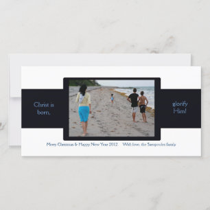 Tarjeta Festiva Ribbon