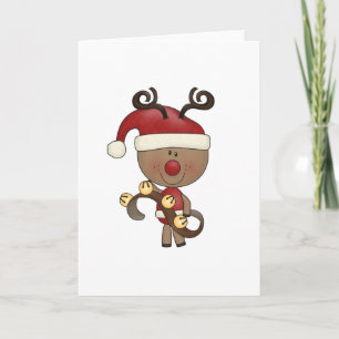 Tarjeta Festiva Rindeo Rudy con correas