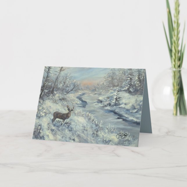 Tarjeta Festiva Río Buck (Anverso)