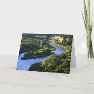 Tarjeta Festiva Río Niobrara cerca de Valentine Nebraska