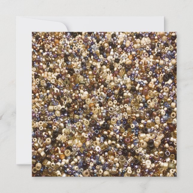 Tarjeta Festiva Riqueza De Las Semillas (Anverso)