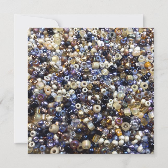 Tarjeta Festiva Riqueza De Las Semillas (Anverso)