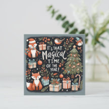 Robos y zorros de los Navidades pequeños