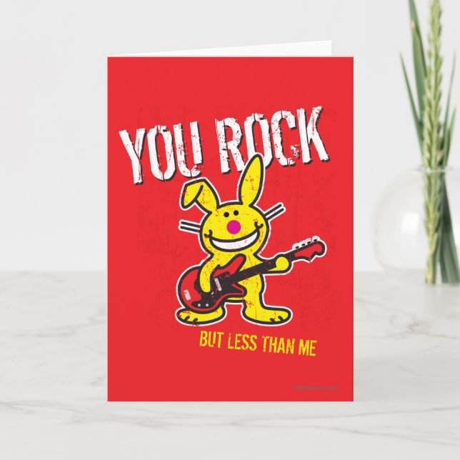 Tarjeta Festiva Rock (Anverso)