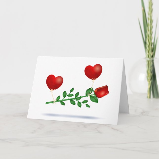 Tarjeta Festiva Rojo (Anverso)