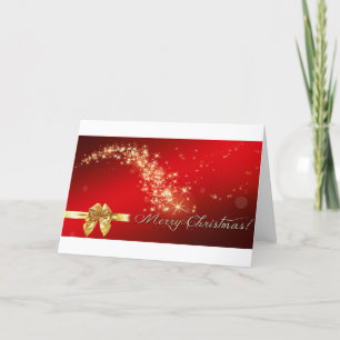 Tarjeta Festiva Rojo precioso de Año Nuevo
