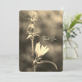 Tarjeta Festiva Romantic Trees & Flowers – Botanical Fantasy Boho 