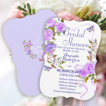 Románticos de Rosa Púrpura para Despedida de Solte