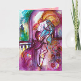 Tarjeta Festiva ROMEO Y JULIET Romántico Día de San Valentín