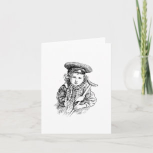 Tarjeta Festiva ¡Rompe Un Pequeño Tim De La Pierna!