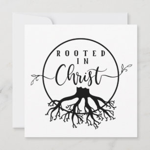 Tarjeta Festiva Rootado en Cristo