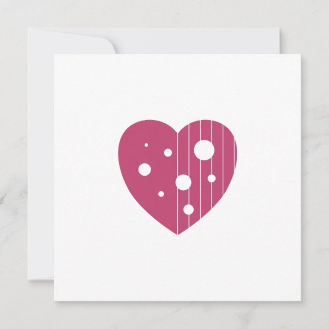 Tarjeta Festiva Ropa de amor (Anverso)