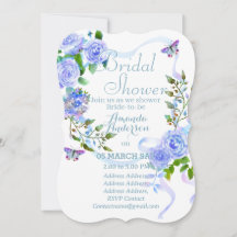 Rosa azul Romantics Bridal Shower