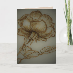 Tarjeta Festiva *'Rosa Noir', gracias por amarme. Como está.