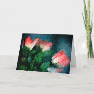 Tarjeta Festiva Rosas
