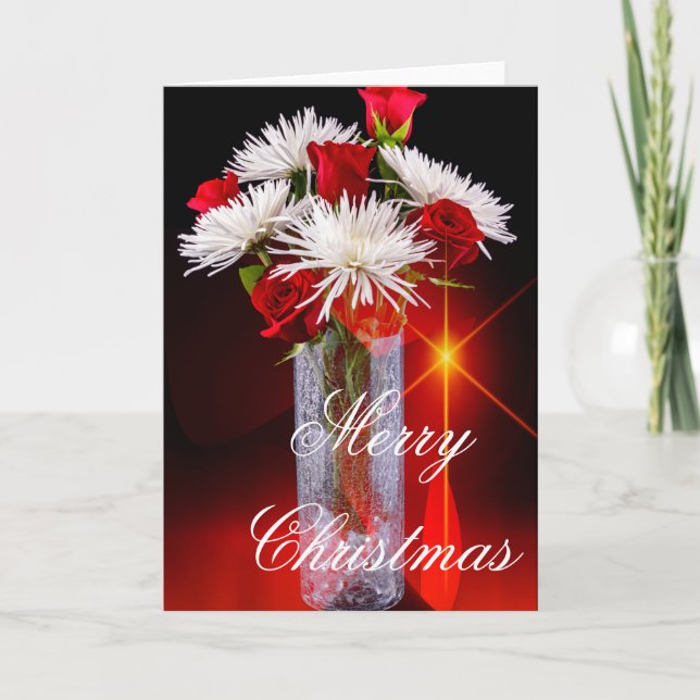 Tarjeta Festiva rosas 8789-C y Mamáes con Star (Anverso)