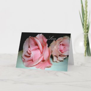 Tarjeta Festiva Rosas de Amor