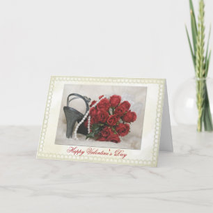 Tarjeta Festiva Rosas de amor