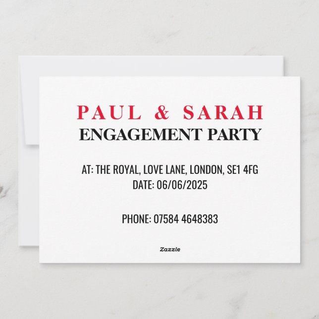 Tarjeta Festiva ROSAS DE COMPROMISO ramo de flores rosadas, fondo (Reverso)