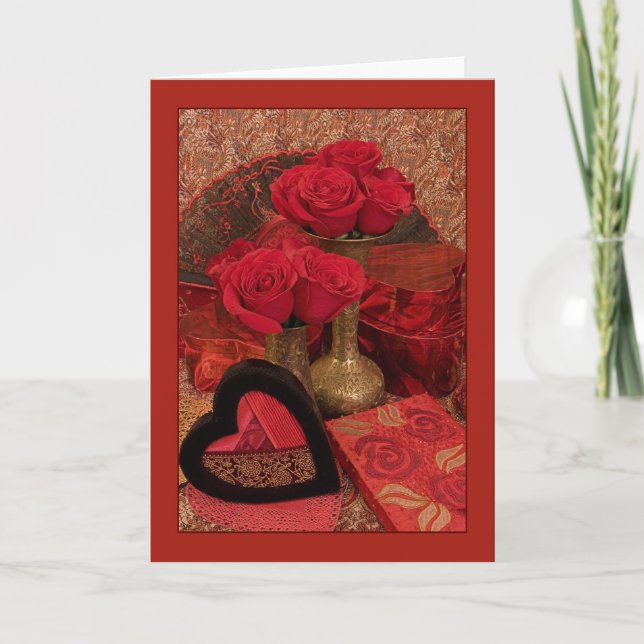 Tarjeta Festiva Rosas fronterizos II (Anverso)