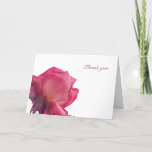 Tarjeta Festiva Rosas Rosadas. Ilustracion floral