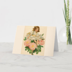 Tarjeta Festiva Rose Bouquet Valentine