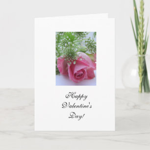 Tarjeta Festiva Rose: Happy Valentine's Day