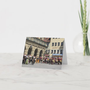 Tarjeta Festiva Rothenburg, Alemania