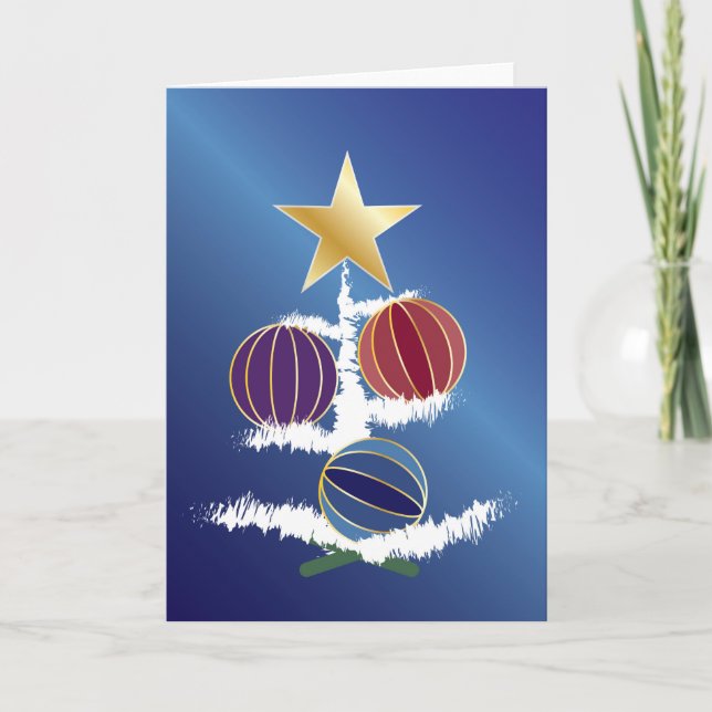 Tarjeta Festiva Ruby Sapphire Amethyst (Anverso)