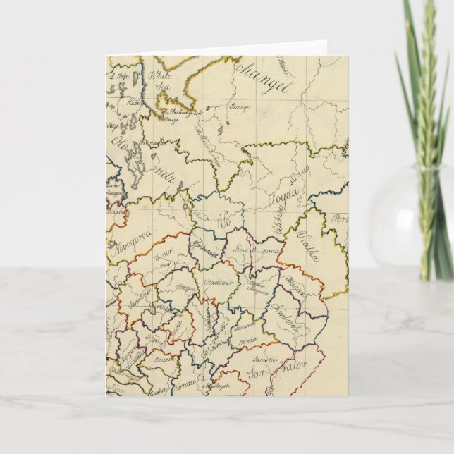 Tarjeta Festiva Rusia en Europa 3 (Anverso)