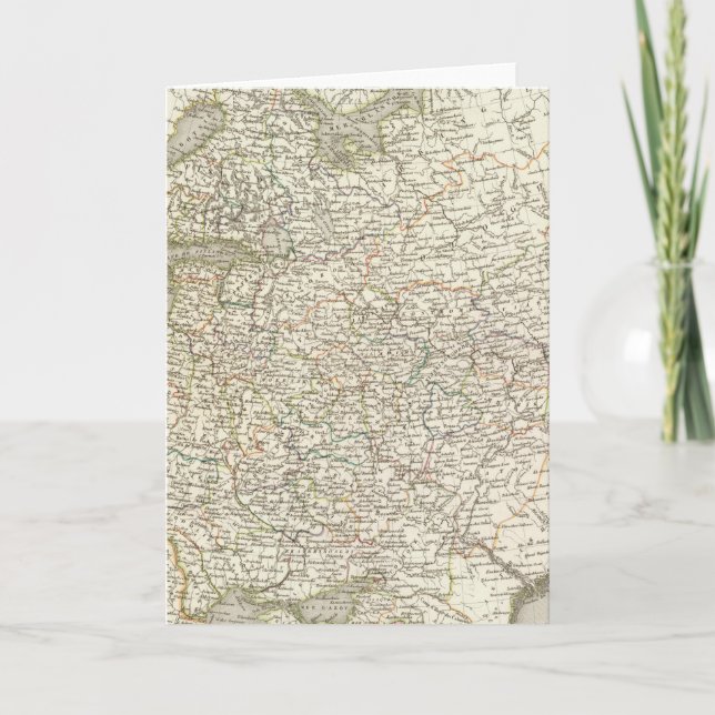 Tarjeta Festiva Rusia - Europa (Anverso)