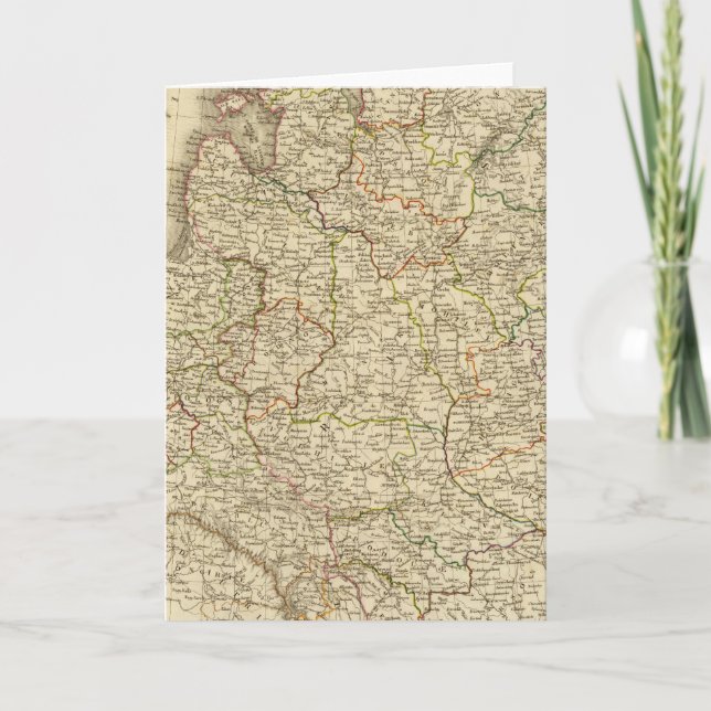 Tarjeta Festiva Rusia occidental, Polonia (Anverso)