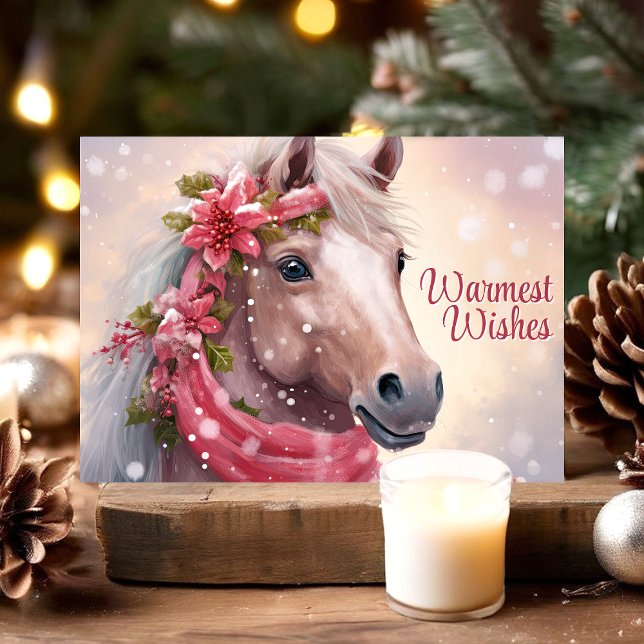 Tarjeta Festiva Sabores más cálidos de caballos festivos (Subido por el creador)
