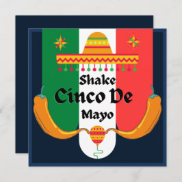 Tarjeta Festiva Sacudir sacudida sacudir Cinco De Mayo Fiesta 