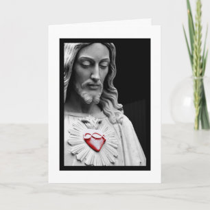 Tarjeta Festiva Sagrado Corazón