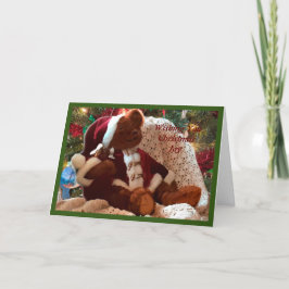 Tarjeta Festiva Saint Nicholas Christmas Greeting Holiday Card