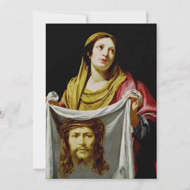 Tarjeta Festiva Saint Veronica (Anverso)