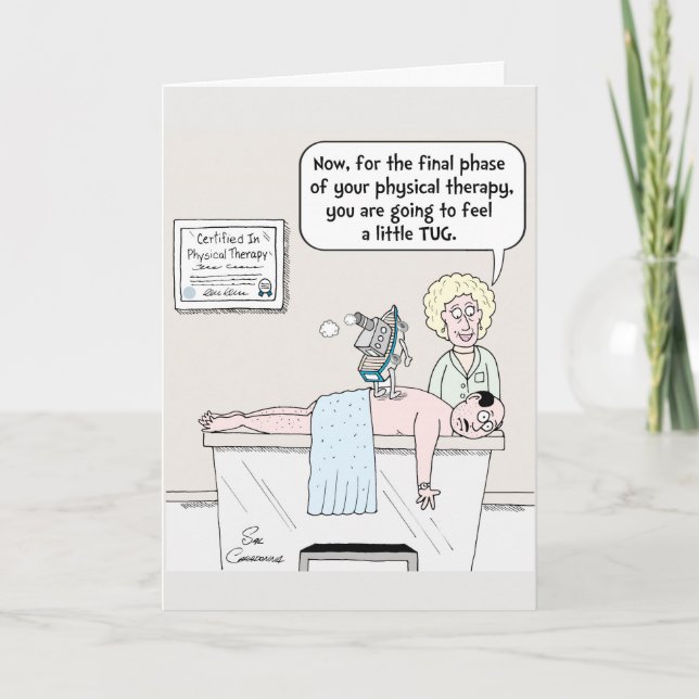 Tarjeta Festiva Salir bien pronto (Anverso)