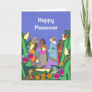 Tarjeta Festiva Salir de Egipto