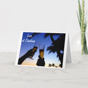 TARJETA FESTIVA SALTAR NUESTRO AMOR A LOS NAVIDADES