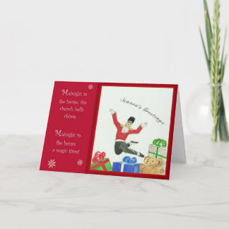 Tarjeta Festiva Salto del cascanueces