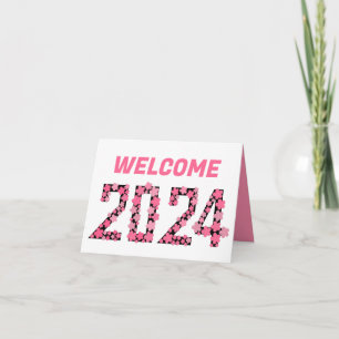 TARJETA FESTIVA SALUDO DE AÑO NUEVO 2024 MAMÁ PAPÁ HERMANA HERMANO